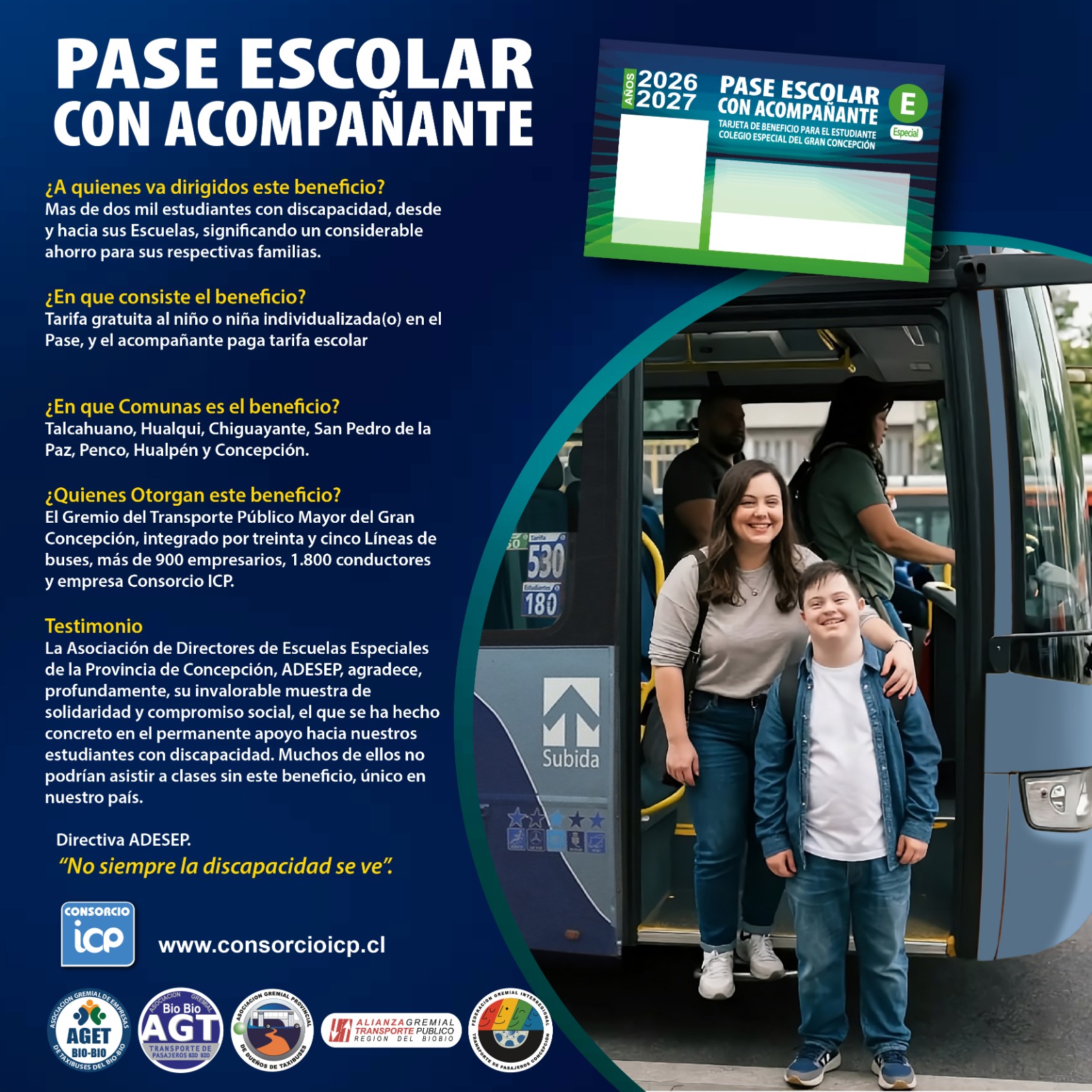 Gran RSE de nuestro Consorcio ICP y Gremios Transporte Bio Bio